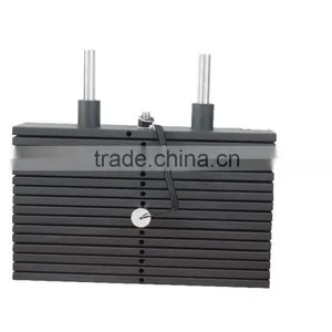 Electrostatic Spray Coated Weight Lifting Weight Stacks Plates thumbnail-6