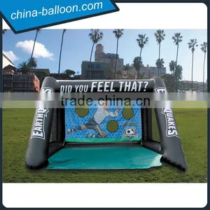 Giant Cube Inflatable Soccer Shooting,inflatable Soccer Dart Game for Outdoor Play thumbnail-1