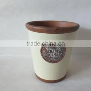 Glaze Finish Terracotta Flower Pot thumbnail-1