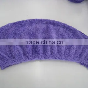 Super Absorbent Plush Microfiber Hair Drying Towel Absorbent SPA Turban thumbnail-2