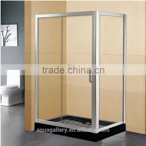 Rectangular Tempered Glass Shower Room With Shower Tray thumbnail-1