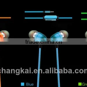 3.5mm Plug In-ear Glowing Earphone thumbnail-1