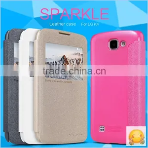 Luxury PU Flip Leather Cover For LG K4 K7 K10 Protective Case With Retail Package thumbnail-1