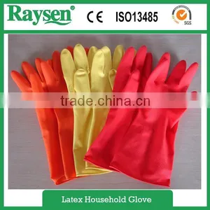 China Manufacture Wholesales Latex Household Gloves With High Quality thumbnail-2