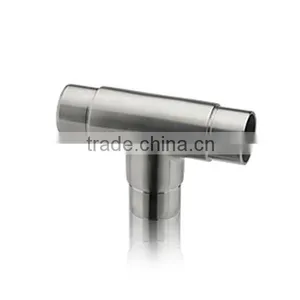 Stainless Steel Railing Flush Angle Stainless Steel 90 Degree Tube Connector thumbnail-2