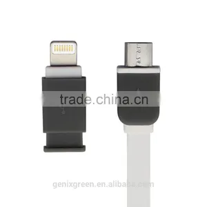 2015 Best Flat Cord Wire and Data Cable Hot Selling Flat Usb Cable Charger for All Smart Phone thumbnail-4
