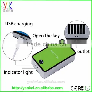 New Style Standing Rechargeable Mini Bladeless Fans With USB Port thumbnail-1