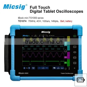 Digital Tablet Oscilloscope TO1074 70 MHz 4CH High Performance With Battery and Belt for Automotive thumbnail-1