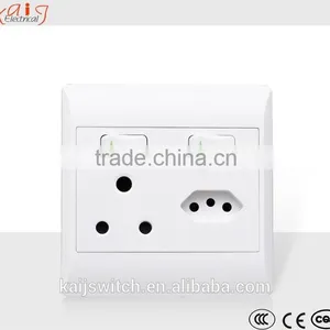 China Supplier South Africa Wall Light Switch and Socket thumbnail-4