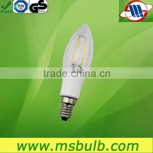 New LED Tungste New LED Tungste Tungste Led Filament Candle 4w 2w Candle Filament 110v 220v thumbnail-1