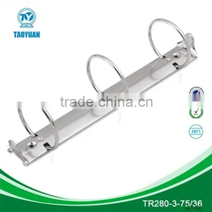 Nickel Metal 2 Ring Binder Clip thumbnail-1