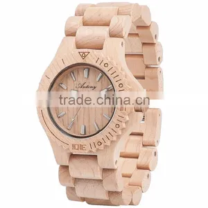 2015 Man Wooden Watch With Maple Case And Japan Movement thumbnail-1