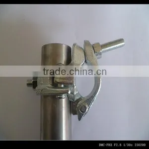 BS1139/EN74 Scaffolding Fixed Right Angle Forged Tube Double Coupler for Structure Scaffold thumbnail-1