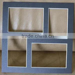 Wholesale 4ply 5x7 8x10 11x14 Precut Uncut Multi Cutouts Photo Frame Mats thumbnail-4