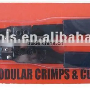 LSDbrand High Quality LS-210N Rj11 Rj12 Rj45 205mm Crimping Tool Cat5 Network Cable Crimp Tool Modular Plug Crimping Tool thumbnail-5