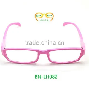Pink Color Plastic Girls Promotion Reading Sunglasses With Metal Hinge thumbnail-4
