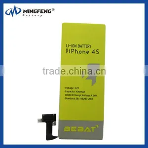 Gb/t 18287-2013 Bebat OEM 0 Cyclecount 1430mAh Battery for IPhone 4s China Manufacturer thumbnail-1