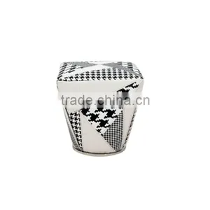 Patchwork Shoes Changing Stool thumbnail-4