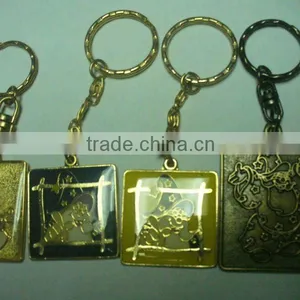 Hard Enamel Metal Exquisite Key Chain thumbnail-1