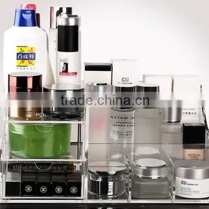With Drawer Cosmetic Acrylic Storage Box thumbnail-1
