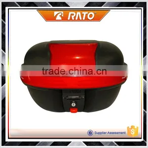 Fast Delivery Black Red Motorcycle Storeage Tail Box thumbnail-1