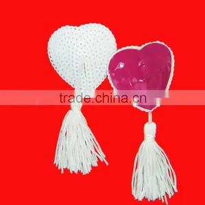 Hot Heart Write Tessle Women Sexy Nipple Cover thumbnail-1