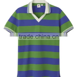 Yarn Dyed Polo Shirts, Strips Polo Shirt, Fashion Polo Shirt thumbnail-1