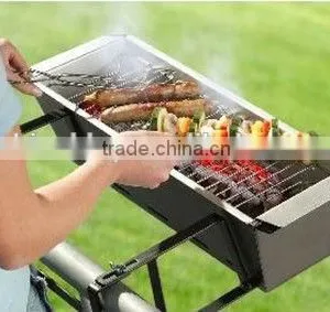 Modern Balcony Steel Grill Designs Rectangle BBQ Grills thumbnail-4