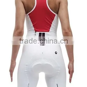 One-piece Woman Athletic Suit Cycling Bibshorts & Sleeveless Top for Summer thumbnail-5