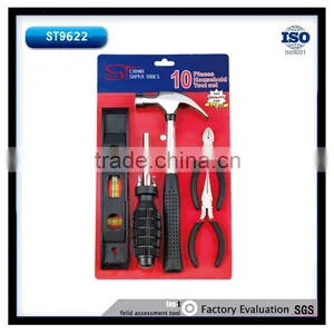 10pcs Household Combine Hand Tools Set thumbnail-1