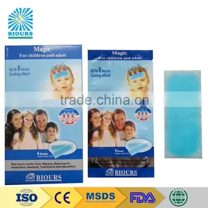 Manufacturer of Hydrogel Fever Cooling Gel Sheet Cooling Headache Pad CE Certification thumbnail-4