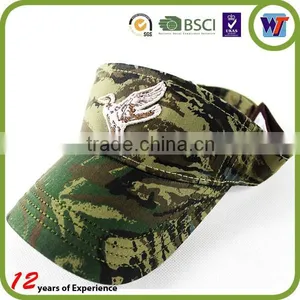 2015 New Fashion Camouflage Military Custom Cap Cotton Sun Visor Hat thumbnail-4