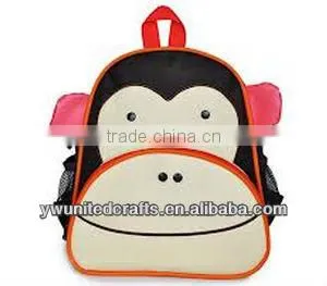 High Quality Cute Monkey Student School Bag thumbnail-1