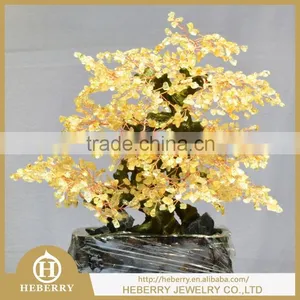 New Fashion Gemstone Tree Shaped Crystal Award Trophy Hand Crafts thumbnail-1