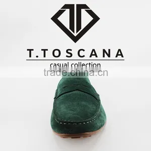 Suede Shoes for Men Flat Suede Shoes Suede Driving Shoe thumbnail-3