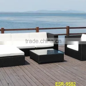 Garden Rattan Sofa Set Outdoor PE Wicker Garden Set thumbnail-1