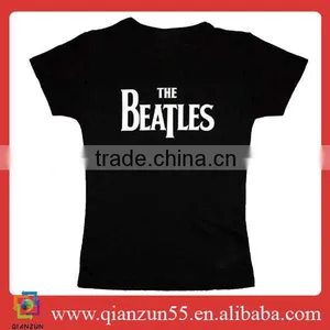 Custom Woman and Ladies Low Price Bulk Blank 3d T-shirt thumbnail-1