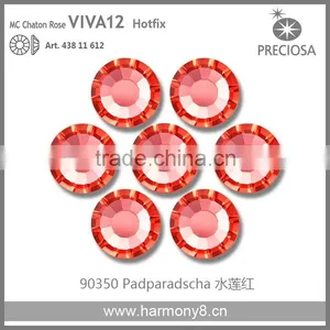 PRECIOSA Flat Back Rhinestone Hotfix, MC Chaton Rose VIVA12,ART.438 11 612 thumbnail-1