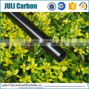 Juli Professional Supplier High Strenght Heat-Insulation Custom 3k Carbon Fiber Oval Tube/pipe thumbnail-1