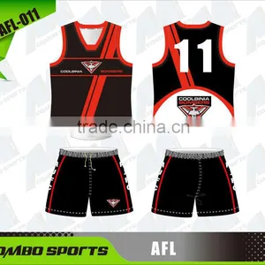 Long Sleeved/sleeveless Sublimation AFL Jumper and Shorts thumbnail-5