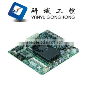 Atom D525 Four Gigabit Ethernet Routing Software Firewall Motherboard M5V thumbnail-3