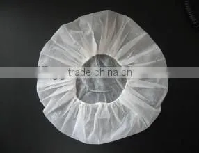 White PP Surgical Cap thumbnail-1