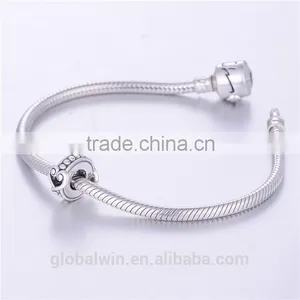 Affection Bead High Quality 925 Silver Charm New Fashion Bead Vintage Pendant Fit European Brand Style Bracelet Silver Bead T035 thumbnail-3