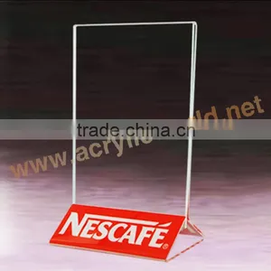 a5 T Shape Acrylic Menu Holder thumbnail-3