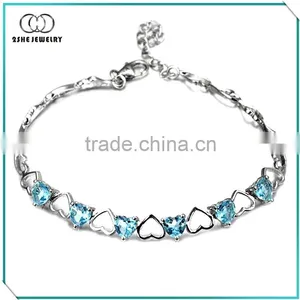 High Quality 925 Sterling Silver European Charm Bracelet thumbnail-1