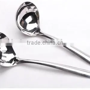 HighQuality Korean Kitchenware Stainless Steelkitchen Tools/Hot Pot Spoon/dinner Strainer Customizable LOGO 1PCS S55 thumbnail-2