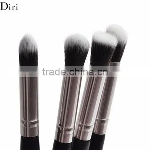 Portable Cosmetic 4pcs Black Angled Eye Liner Eyebrow Makeup Brushes thumbnail-5