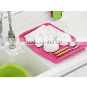 Houseware Kitchen Dish Drain Board for Pots, Pans, Glasses, Bowls thumbnail-1