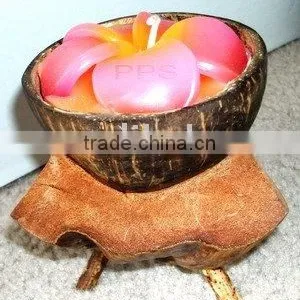 Coconut Candle Holder thumbnail-1