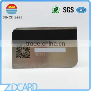 Stainless Steel Card With Magnetic Stripe Metal VIP Member Card thumbnail-3
